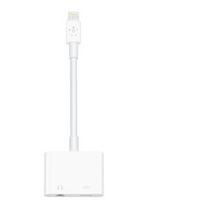 NWOT Apple 3.5mm Audio & Lightning Charging Rockstar Adapter